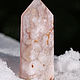 Заказать Агат сакура и горный хрусталь с шерлом. Silverandstones. Ярмарка Мастеров. . Кристалл Фото №3