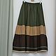No. №233.1 Linen skirt boho, Skirts, Ekaterinburg,  Фото №1