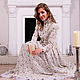 Historical dress 'Poetry' milk cambric, Dresses, Moscow,  Фото №1