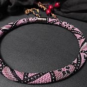 Украшения handmade. Livemaster - original item Necklace made of patchwork beads 