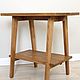 Журнальный стол из массива дуба, консоль, скамья. Консоли. Lagom Home Wood. Ярмарка Мастеров.  Фото №4