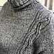 Sweater with an asymmetric harness. Sweaters. svetlana-uka. My Livemaster. Фото №4