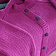  вязаный кардиган из шерсти теплый. Кардиганы. AccessoriesWool мягко и комфортно. Интернет-магазин Ярмарка Мастеров.  Фото №2