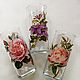 Set of glasses for soft drinks Flowers. Wine Glasses. ArtAnett_vitrage (Anna). Online shopping on My Livemaster.  Фото №2