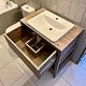 Order Cabinet under the sink made of barn boards (project g. Ivanovo). uloft. Livemaster. . Furniture for baths Фото №3