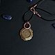 Звезда Каира - кулон (медальон) с египетской монетой. Кулон. В гостях у Феечки (Ирина) Wire Wrap. Ярмарка Мастеров.  Фото №6