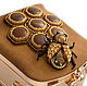 Handbag honey with bee and honeycombs. Classic Bag. N_Belokon_jewelry. My Livemaster. Фото №5