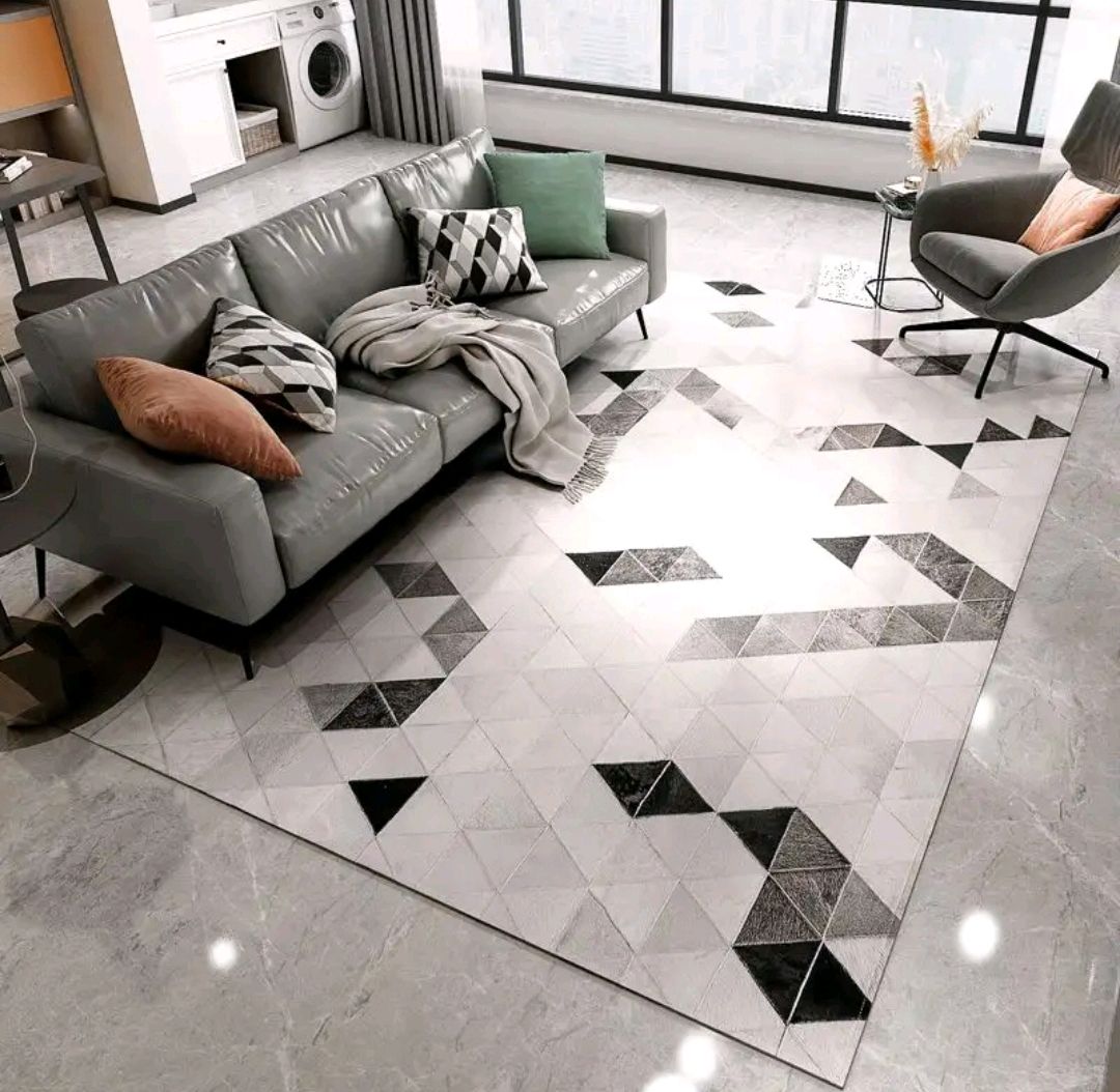 Ковёр из коровьих шкур Luxury Patchwork в интернет-магазине Ярмарка ...