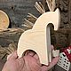 Лошадка для росписи, Заготовки для декупажа и росписи, Кунгур,  Фото №1