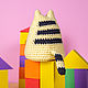 Order Lemon-soft toy yellow cat with black stripes. Вязаные игрушки - Ольга (knitlandiya). Livemaster. . Amigurumi dolls and toys Фото №3