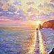 Order  Oil painting, sea landscape ' Cape Fiolent». Fine Art for Joy. Livemaster. . Pictures Фото №3