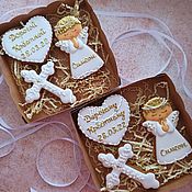 Сувениры и подарки handmade. Livemaster - original item Gingerbread for godparents. Handmade.