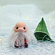 A gift for the New year: Gnome 'Miracle in the house'. Felted Toy. Natasha Maksimova. Online shopping on My Livemaster.  Фото №2
