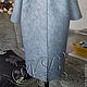 Order Felted cocoon coat ' Favorite Jeans...!'. Nadezda-L. Livemaster. . Coats Фото №3