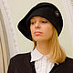 Order Hat Cloche black. EDIS | дизайнерские шляпы Наталии Эдис. Livemaster. . Hats1 Фото №3
