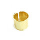 Gold wide ring 'Trend' ring without inserts, without stones. Rings. Irina Moro. My Livemaster. Фото №4