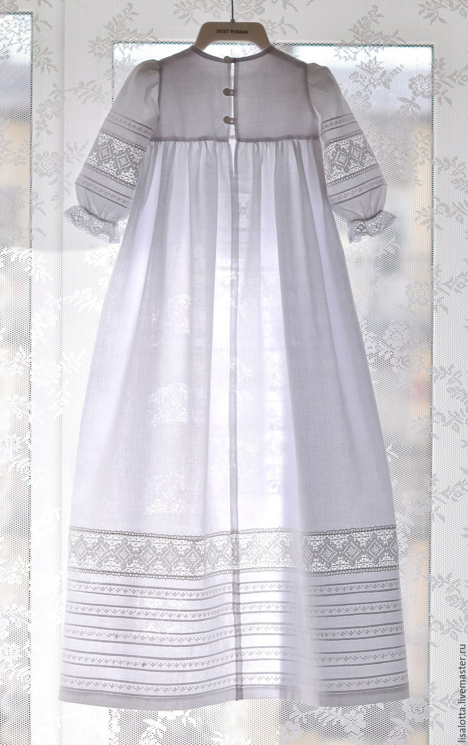Платье для крещения девочки