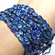 Заказать Лазурит 6-9мм нить 32см. Beads. Ярмарка Мастеров. . Бусины Фото №3