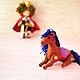 Order The Prince and his Horse, a set of felt toys. KapElkA. Livemaster. . Stuffed Toys Фото №3