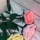 Вязаные цветы- розы. Элементы интерьера. Эльвира. Ярмарка Мастеров.  Фото №5