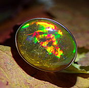 Украшения handmade. Livemaster - original item Ring with opal 