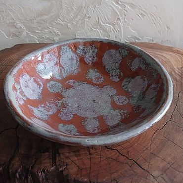 Посуда ручной работы. Ярмарка Мастеров - ручная работа Тарелка (ручная лепка). Handmade.