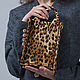  Сумка-тоут «Леопард» размер XS, Сумка через плечо, Калининград,  Фото №1