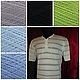 Shirt made of Italian yarn 60%linen 20%viscose 20%cotton. Mens shirts. Exclusive linen jersey from Elena. My Livemaster. Фото №6