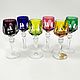 Antique glasses colored crystal Nachtmann Nachtmann, Vintage glasses, Moscow,  Фото №1