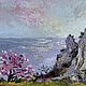  Oil painting sketch Landscape ' Spring. Simeiz', Pictures, Moscow,  Фото №1