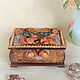  Casket with squirrels 2. Box. Nadezhda Belova Christmas gift. My Livemaster. Фото №12