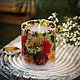 Botanical candle with dried flowers, Candles, Schyolkovo,  Фото №1
