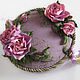 Needlework Box PINK ROSES lilac Jewelry Box box. Box. Irina Vladi. Online shopping on My Livemaster.  Фото №2