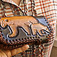 Order Women's leather wallet 'big dipper'. schwanzchen. Livemaster. . Wallets Фото №3