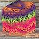 Minishal and shawl Festival knitted wool openwork. Shawls. Bright Shawls by BorchankaZL. My Livemaster. Фото №6