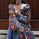 cardigans: Cardigan with a hood 'COALS IN THE WIND', Cardigans, Rostov-on-Don,  Фото №1
