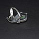 Adaya Ring with malachite made of 925 sterling silver HC0016-3. Rings. Sunny Silver. My Livemaster. Фото №6