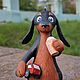 Елочная игрушка "Такса". Елочные игрушки. KLYKOVA_TOYS: Елочные игрушки. Ярмарка Мастеров.  Фото №4