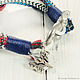 Качество премиум! Браслет с морским узлом и подвеской "Корабль". Bead bracelet. SeaSign Nautical Bracelets. My Livemaster. Фото №4