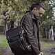 'Hallward' urban leather backpack black. Backpacks. Lemberg Leather. My Livemaster. Фото №5
