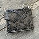 Кошелек из натуральной кожи Один с тиснением. Кошельки. Iron Arm Leatherworks (Екатерина). Ярмарка Мастеров.  Фото №4
