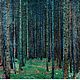 Снуд по мотивам картины Климта "Еловый лес I". Снуды. IRINA GRUDKINA Handmade Knitwear. Ярмарка Мастеров.  Фото №6