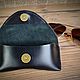 Заказать Футляр для очков, очечник, чехол для очков. Leather for you, Антон. Ярмарка Мастеров. . Очечник Фото №3