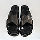 Mens sandals from Python DOMINIQUE. Sandals. Exotic Workshop Python Fashion. Online shopping on My Livemaster.  Фото №2