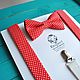 Red tie polka dot red suspenders / Set the Adrenaline, Butterflies, Moscow,  Фото №1
