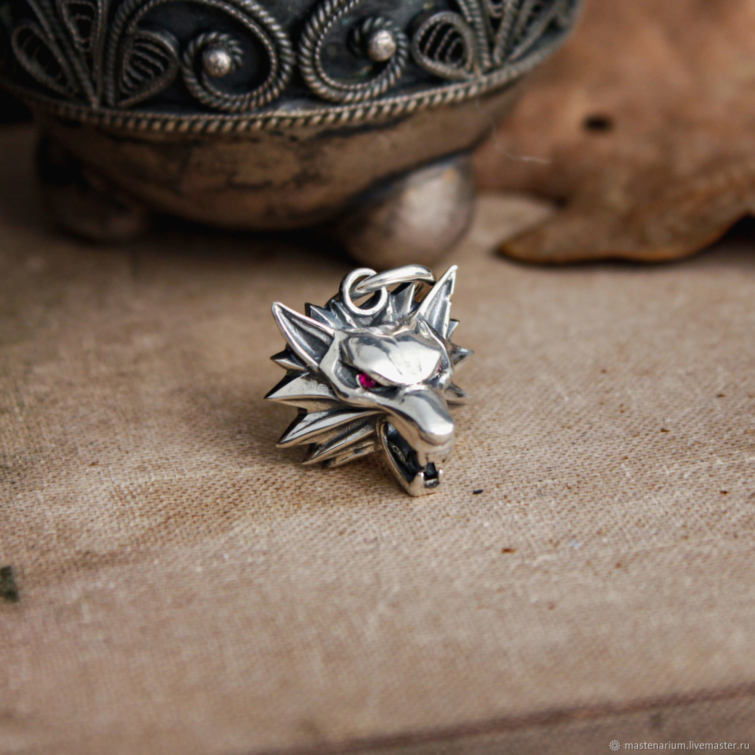 Mini Wolf Pendant. The Medallion Of The Witcher. The Witcher silver –  купить на Ярмарке Мастеров – NYKX0COM | Pendant, Moscow