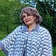 Пончо - кардиган оверсайз , пелерина " Леди Осень ". Пончо. Наталья  Пуховая Мастерская (puhovyiy-master). Ярмарка Мастеров.  Фото №14