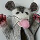 Toy possum purse, pencil case. Handbag, Phone case. Felted Toy. AnzhWoolToy (AnzhelikaK). My Livemaster. Фото №4