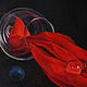 Order Oil painting Still life with red cloth. Painting by Margarita Drevs. Livemaster. . Pictures Фото №3
