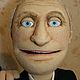 Владимир Путин. Портретная кукла для  muppets show, на заказ, Кукольный театр, Пермь,  Фото №1